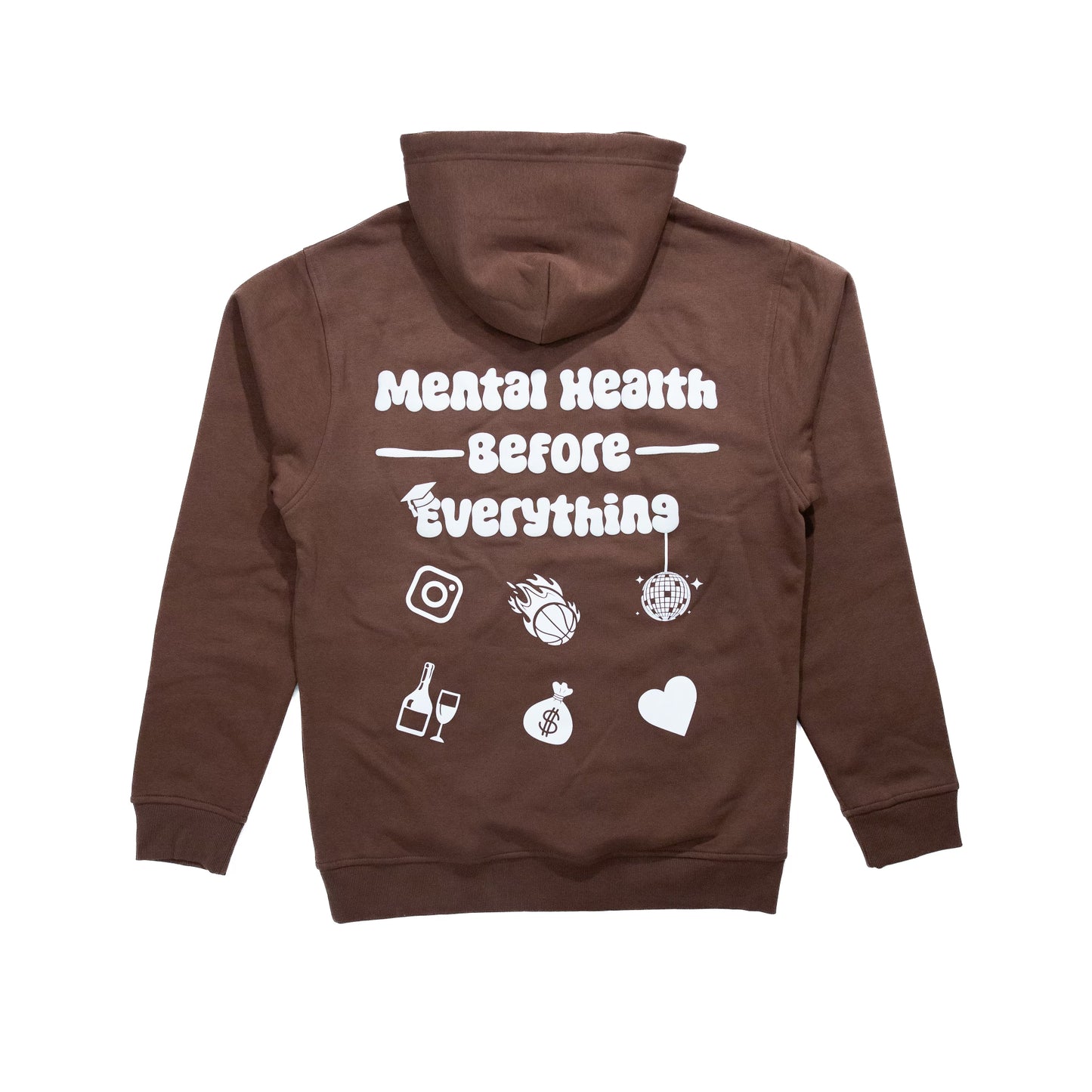 Priorities Hoodie - Cocoa Brown