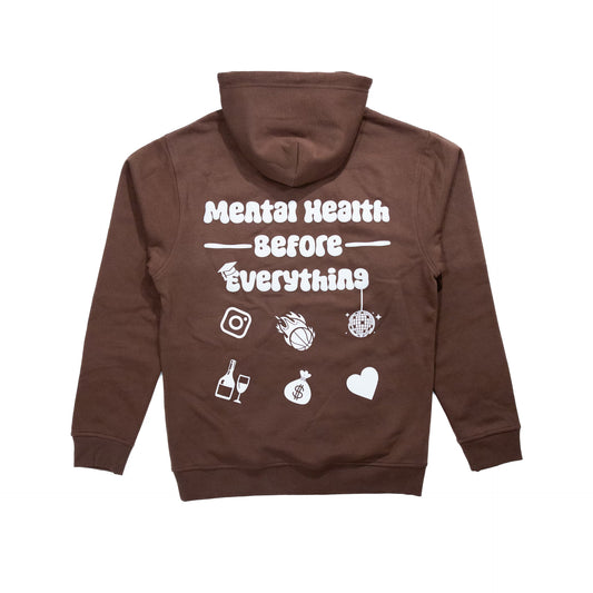 Priorities Hoodie - Cocoa Brown